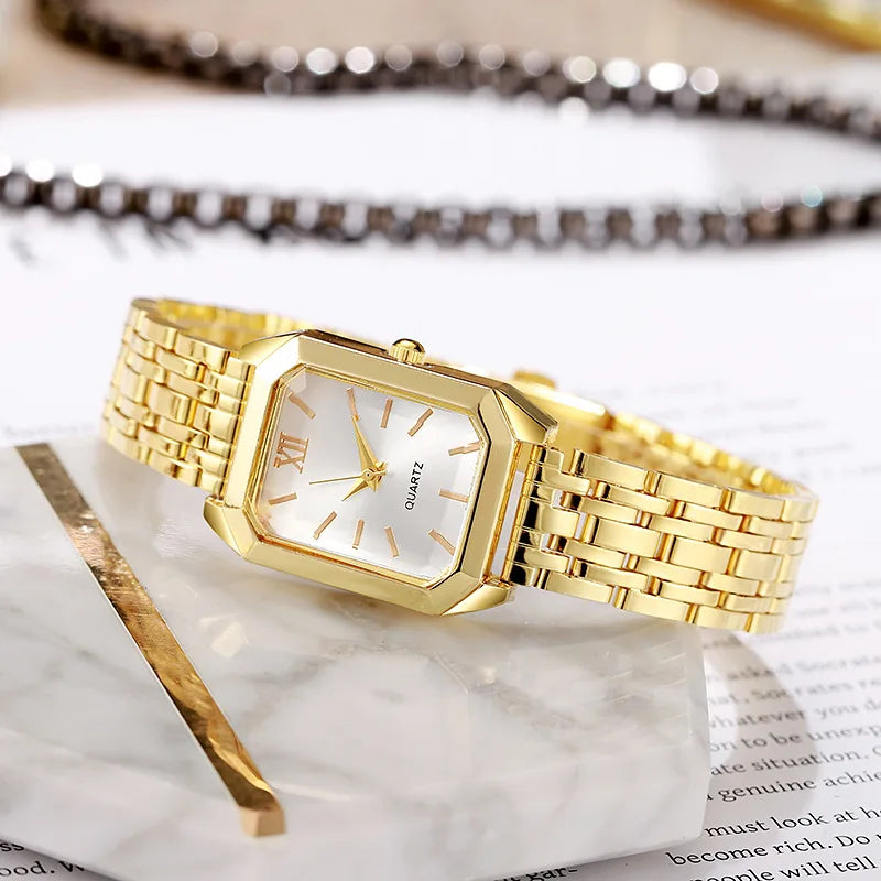 Reloj de mujer de marca famosa sin logotipo para Dropshipping al por mayor, relojes de pulsera de cuarzo de gran venta, regalo de lujo para mujer, reloj femenino