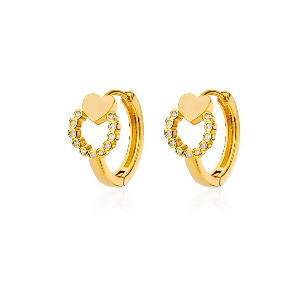 Zirconium Stern Ohrringe für Frauen Mädchen Edelstahl Gold Farbe Ohrring Y2k Hochzeit Ästhetischer Schmuck aretes mujer