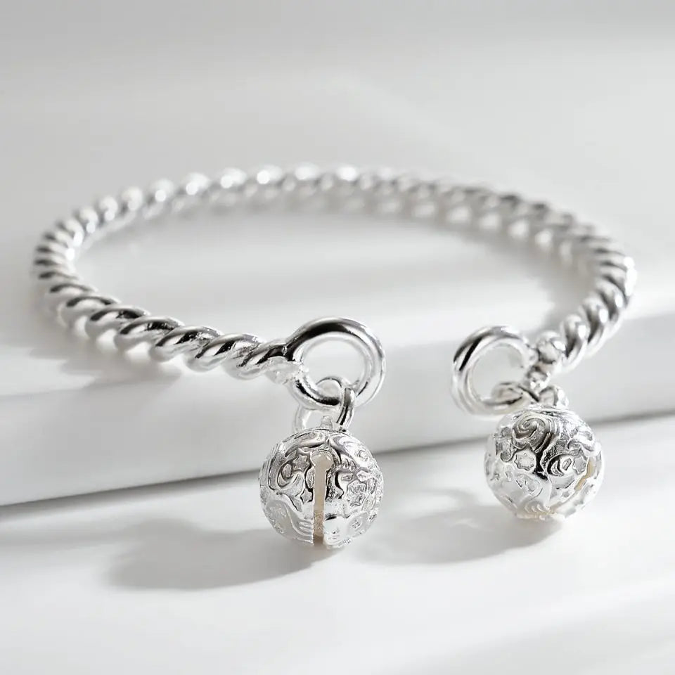 Großhandel Feine 925 Sterlingsilber Armreifen Armband Charms Herz Offen für Frauen Damen Schmuck Anpassung Manschette Hochzeitsgeschenk
