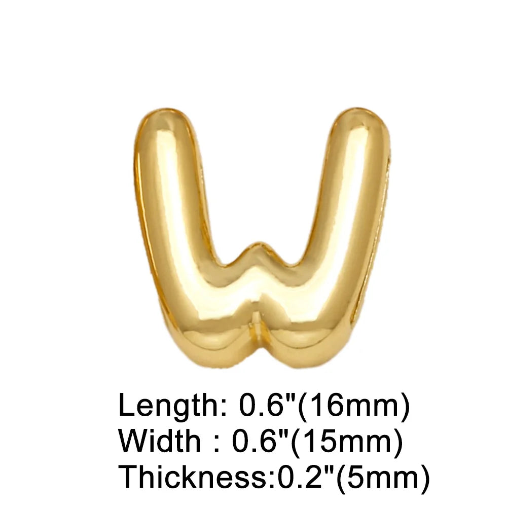 FLOLA DIY 26 Buchstaben Personalisierte Namensarmbänder für Damen Gold Silber Farbe Breites Band Initial Armbänder Handgemachter Schmuck brtd91