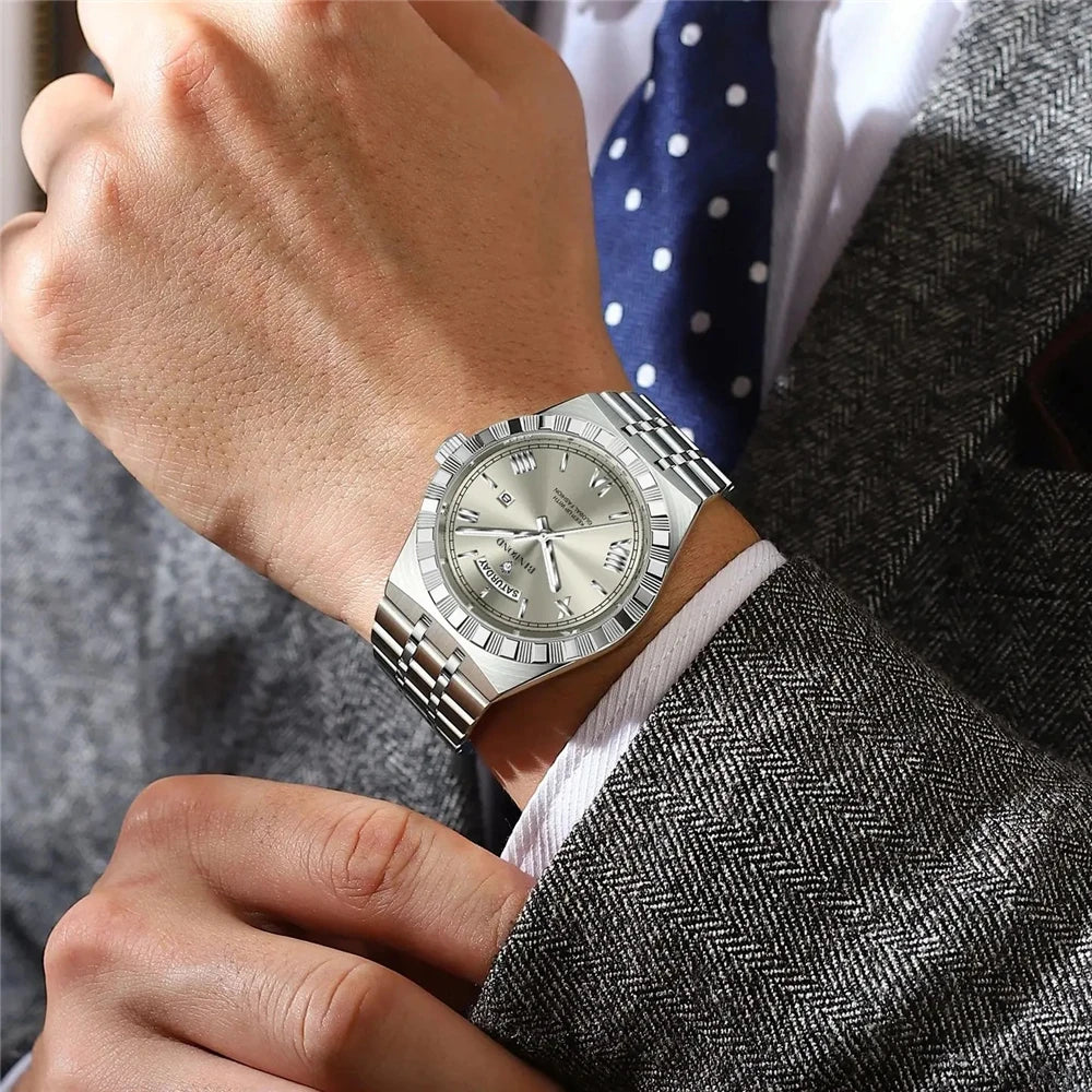 Nuevos Relojes de Lujo Deportivos Impermeables para Hombre, Regalos de Moda, Relojes de Pulsera de Cuarzo, Reloj Automático para Hombre, Reloj Digital