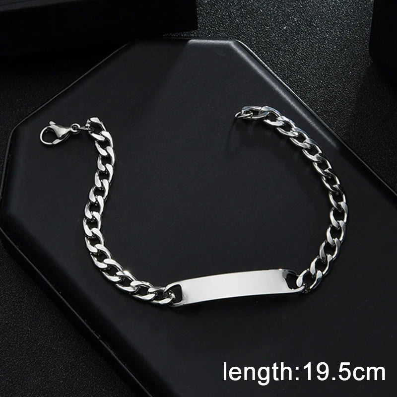 Letdiffery Personalisierte Augen Foto Armbänder Edelstahl Benutzerdefinierte Laser Gravur Bild Name Datum Männer Frauen Kinder Armband Geschenk