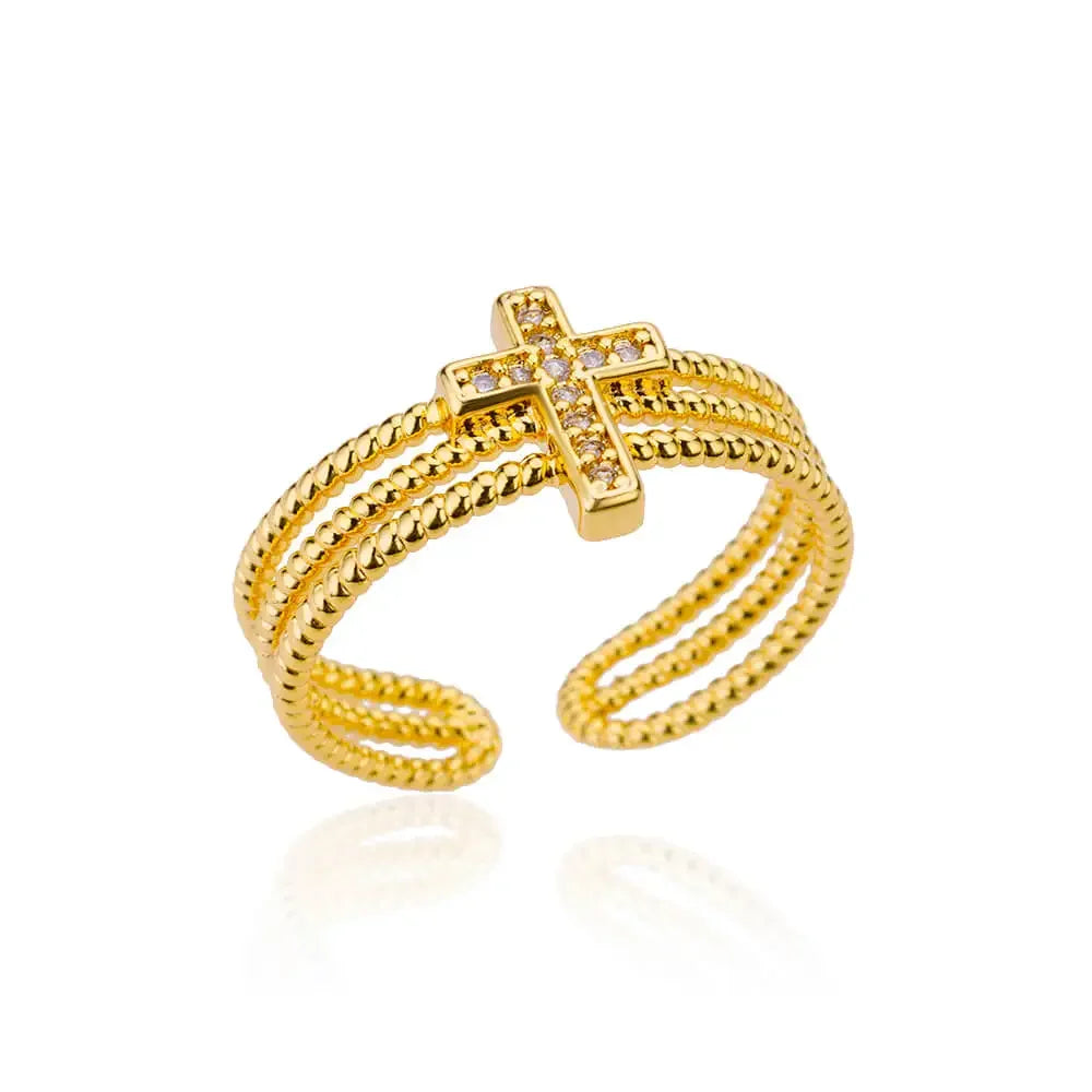 Elegante Edelstahl Big Bloom Blumenringe für Frauen Goldfarbe Sonne Seestern Offener Ring Fingerschmuck Hochzeit Ihr Geschenk Punk