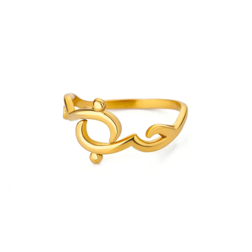 Niedliche Katzenpfoten-Offene Ringe Für Frauen Edelstahl Goldfarbe Temperament Tierfingerring 2025 Neue Mode Paarschmuck