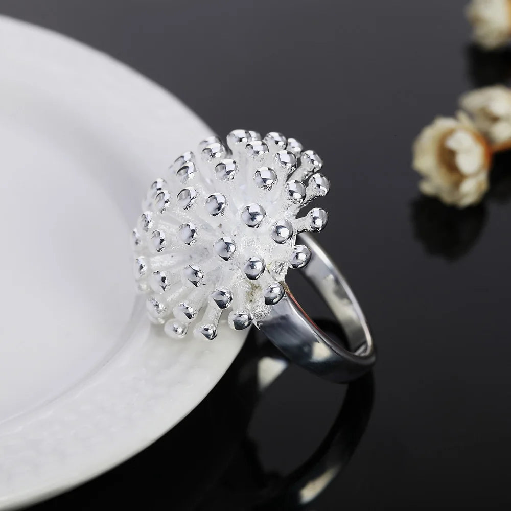 925 Sterling Silber Verlobungsringe für Damen Vintage Luxus Feinschmuck Accessoires Geschenke Schmuck