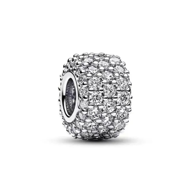 Heiß verkaufter Weihnachts-Weihnachtsmann 925er Silber Charm Bead passend für europäische Armband-Armreifen Damenhalskette Schmuck