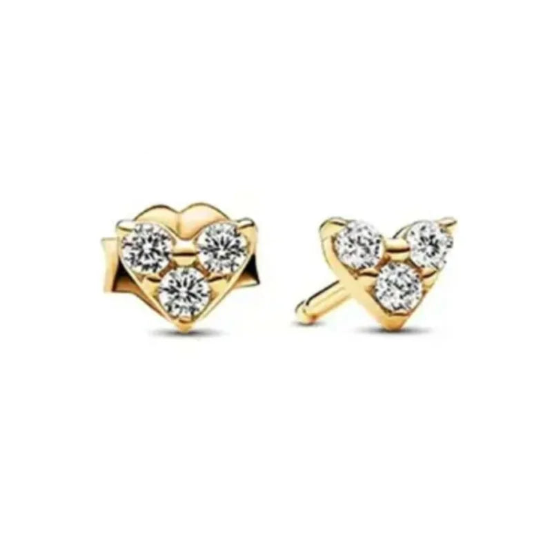 Nuevos pendientes de plata 925 con diseño de mariposa y flor, estilo europeo, para mujer, regalo de joyería exquisita para festivales
