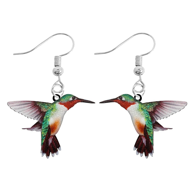 Ohrring Für Frauen Acryl Lustige Benutzerdefinierte Süße Mädchen Geschenk Ohrhänger Kinder Tier Kaninchen Papagei Vogel Frosch Schmetterling
