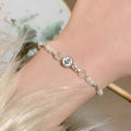 VENTFILLE 925 Silber Doppelschicht Perlenarmband für Frauen Mädchen Design Perle Koreanischer Schmuck Dropshipping