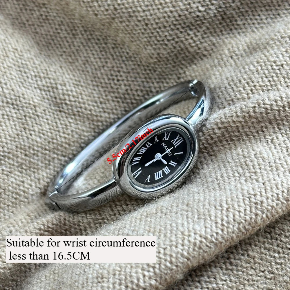 Armbanduhr einer bekannten Marke, Edelstahlarmband, Golduhr, modisches kleines Zifferblatt, Damenuhr, Mädchengeschenk, Armbanduhren, Relojes Para Mujer