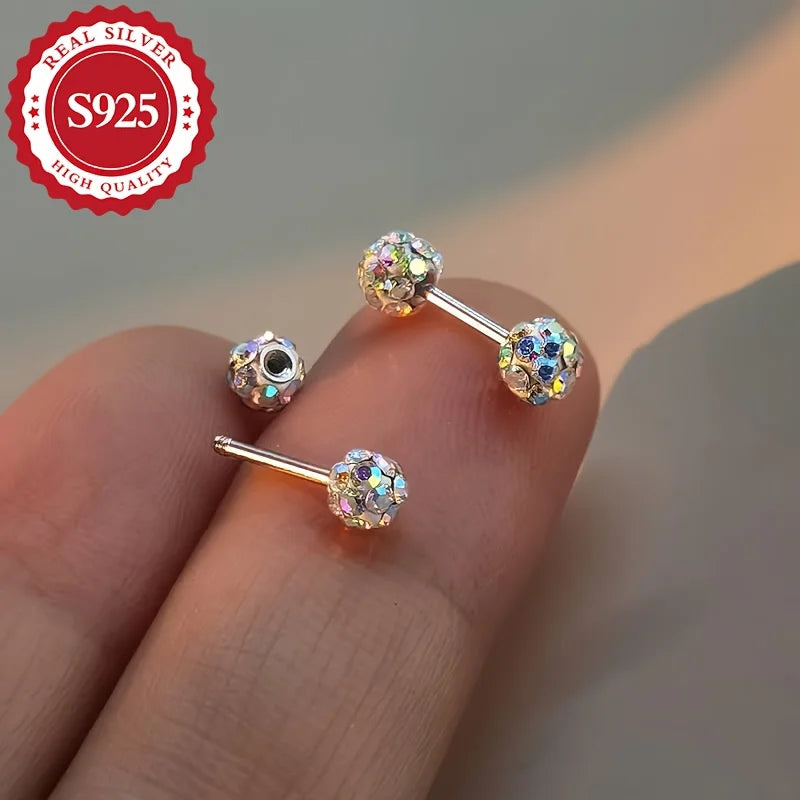 Ohrstecker für Damen aus 925er Silber, Pinguin-Form, Party-Accessoires