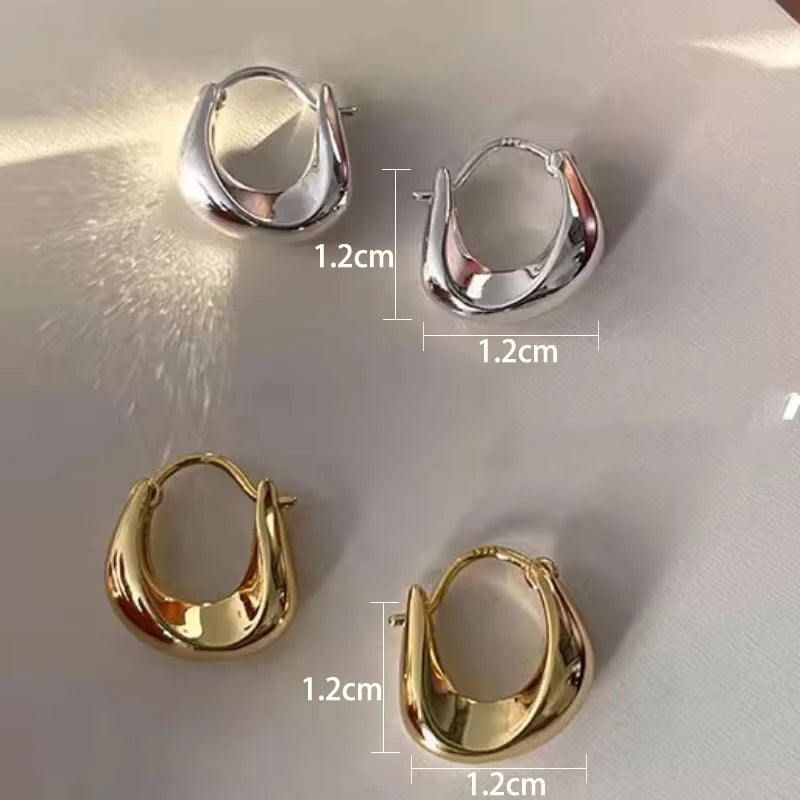 925 Sterling Silber Ohrringe für Damen Ohrringe Vielseitig Süßes Mädchen Mode Schmuck Neujahrsgeschenke Accessoires