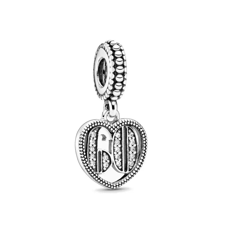 Alle heiß begehrten Artikel, original 925 Sterling Silber Ozean Charms Seestern Geburtstag Anhänger Perlen für Halsketten DIY Armband