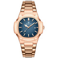 Reloj de pulsera de cuarzo PAAZOMU Business Casual para hombre, impermeable, con manecillas luminosas, correa clásica y duradera, reloj de moda para el trabajo diario