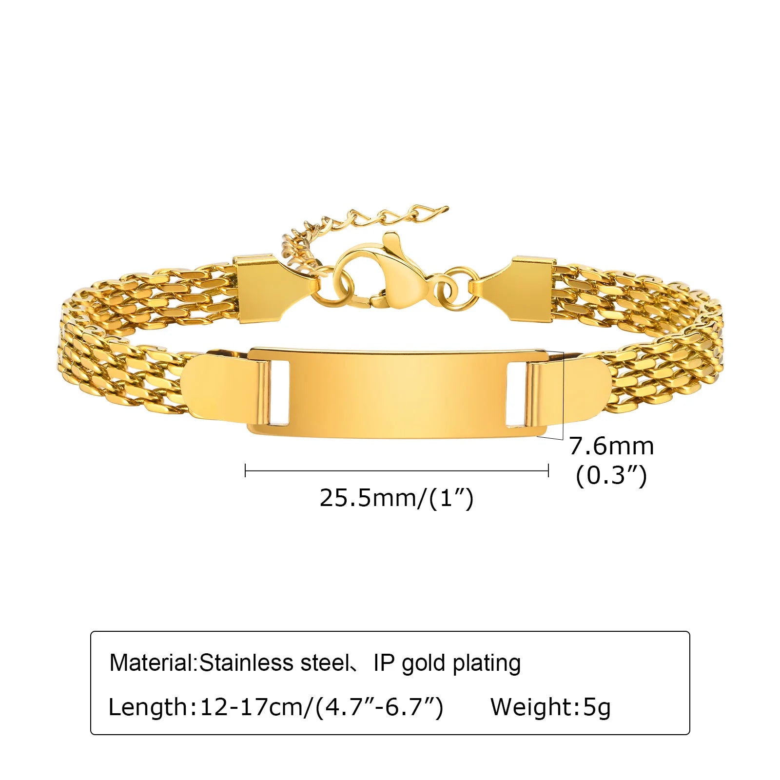 Personalisiertes Armband für kleine Jungen Mädchen, Edelstahl gravierter Name Datum Sohn Tochter Mama Taufgeschenk