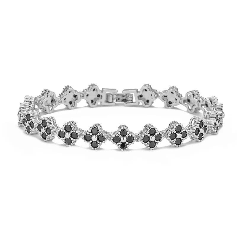 HECHENG,18k Gold Plated Cover Jewelry Party Gift Retro White Cubic Zirconia Fashion Jewelry Bij