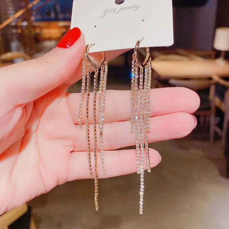 New Simple Metal Style Glossy Geometric Earrings For Women Fashionable Personalized Daily Accessory Party Jewelry Birthday Gifts