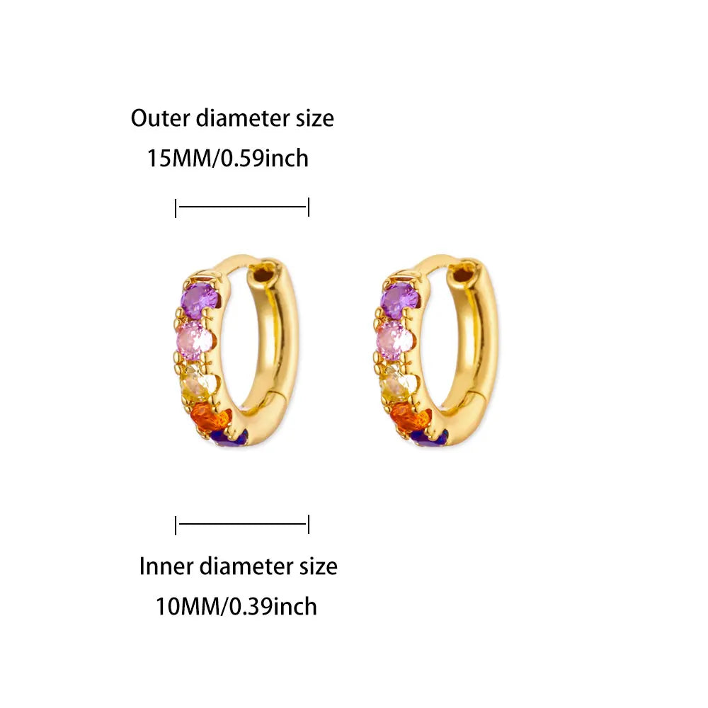 Luxuriöse Zirkon-Creolen für Damen, goldfarben, Edelstahl, Schmetterling, Herz, Schlange, Ohrringe, modischer Party-Hochzeitsschmuck, Geschenk
