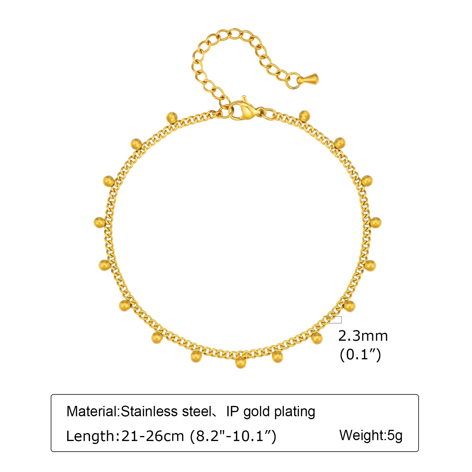 Edelstahl Glücksbringer Böses Auge Fußkettchen Armband für Frauen, blaues Auge Perlenkette Fußkettchen Sommer Strand Glücksbringer Amulett Geschenk