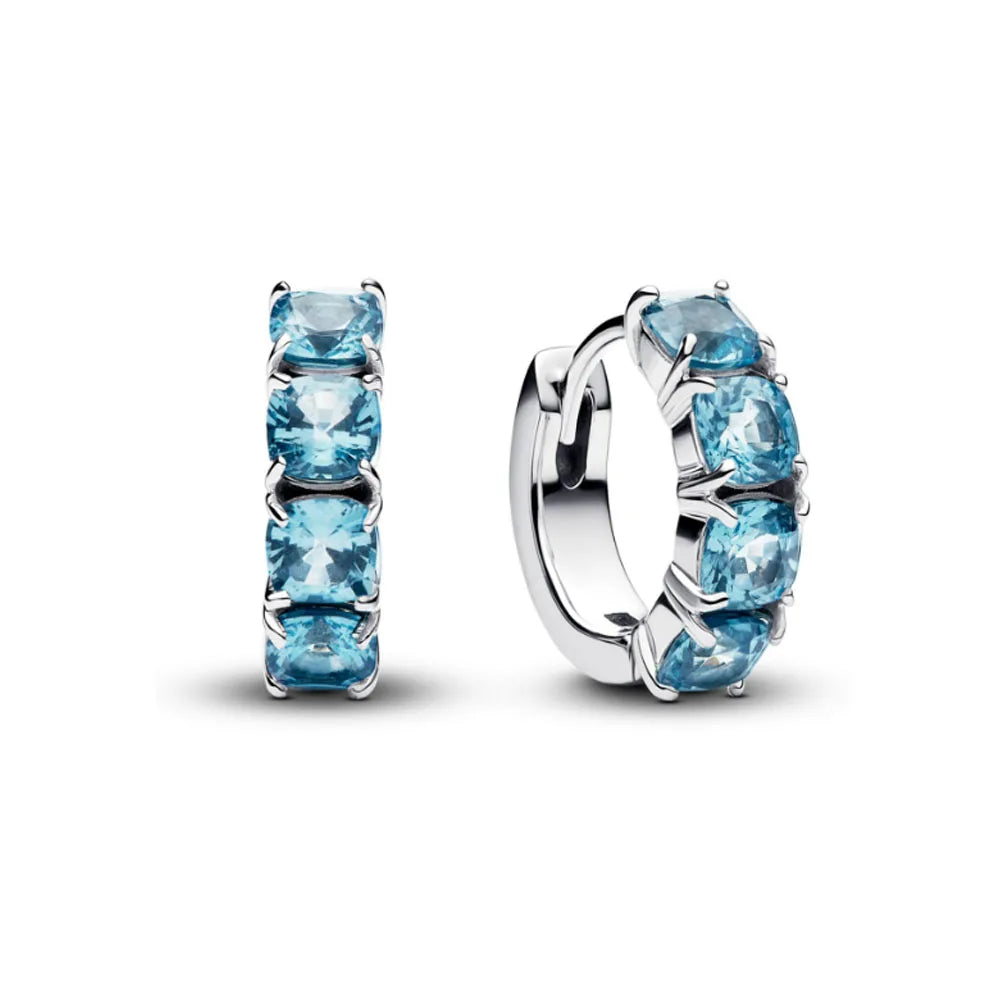 Weihnachten Neu 925er Silber Schmetterling Blau Herz Rot Zirkonia Ohrstecker, Passend für Damen Charm Schmuck Geschenke Hochzeit