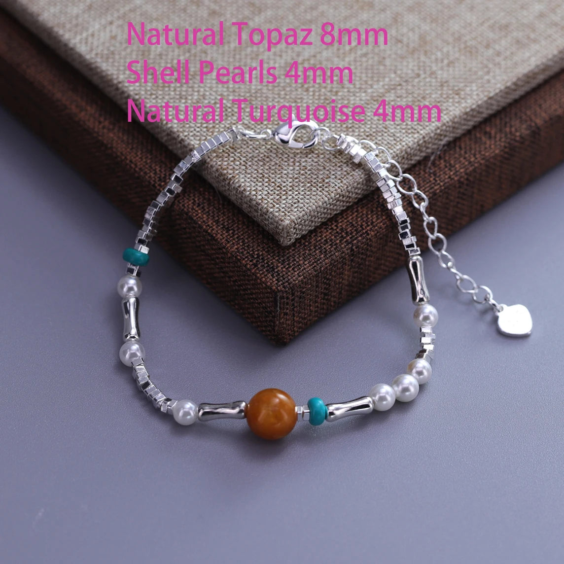 925er Sterlingsilber Sternperlen Armband für Frauen Fragmentiertes Silber Süß Romantisch Vielseitig Trend Schmuck Geschenke Dropshipping