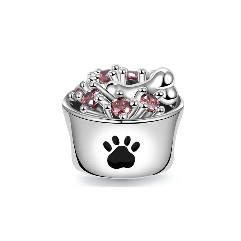 2026 925 Silber Blume, Schmetterling, Highland-Kuh, Motorrad-Anhänger passend für europäisches Original-Armband DIY Schmuck Exquisiter Schmuck