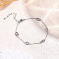 Modisches Titanstahl-Schwein-Nase Armband Vielseitiges Luxus-Design Paar-Handkette Stilvolles Accessoire für Alle Gelegenheiten