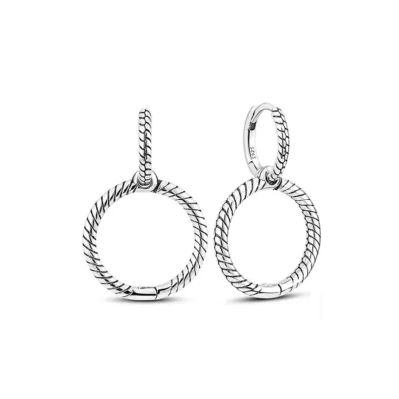Weihnachten Neu 925er Silber Schmetterling Blau Herz Rot Zirkonia Ohrstecker, Passend für Damen Charm Schmuck Geschenke Hochzeit
