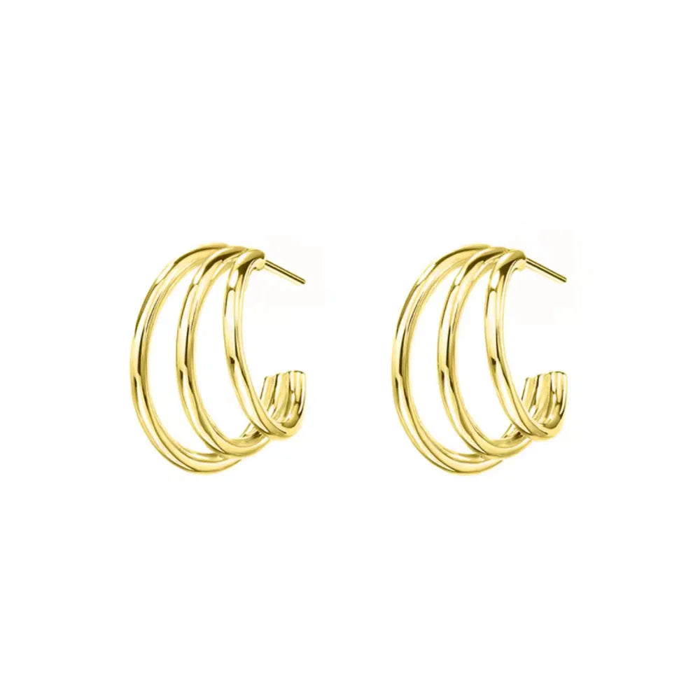Pendientes de tuerca europeos con cruz de girasol, color dorado, para mujer, festival, exquisitos abalorios, regalos de joyería, plata 925