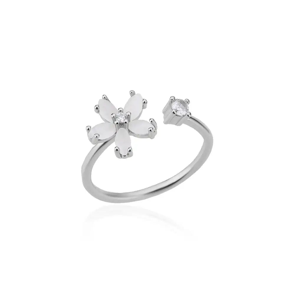 Edelstahl Übertrieben Große Blumenringe Für Frauen Gold Farbe Sonnenblume Fingerring Weiblich Mode Ästhetischer Schmuck Geschenk