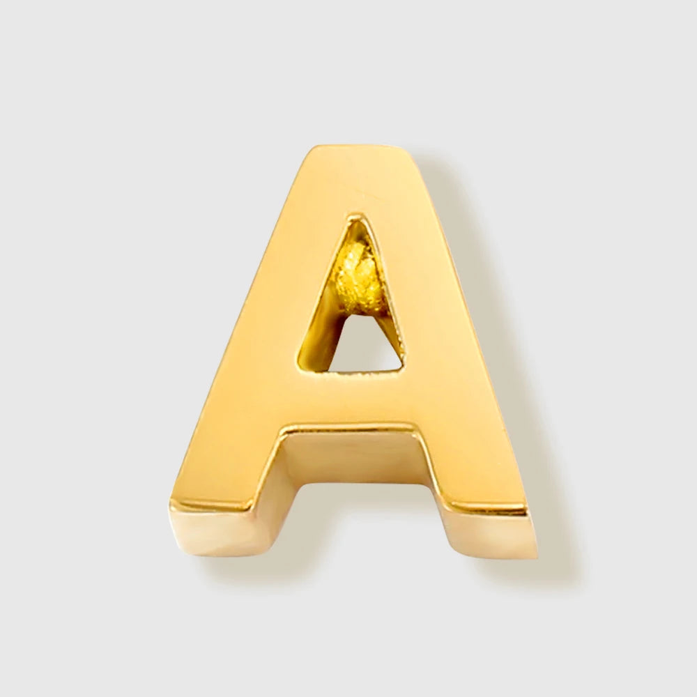 Tiny Heart Dainty Initial Charm Gold Color Silver Color Letter Name Pendant For Women Wholesale Alphabet A-Z Jewelry Gift