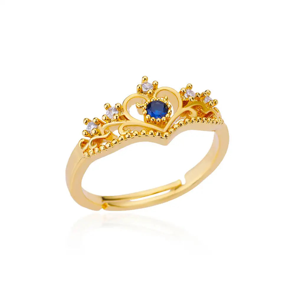 Zirkon Blumenform Ringe für Frauen Edelstahl Offener Ring Mode Koreanischer Neuer Hochzeitsschmuck Geschenk