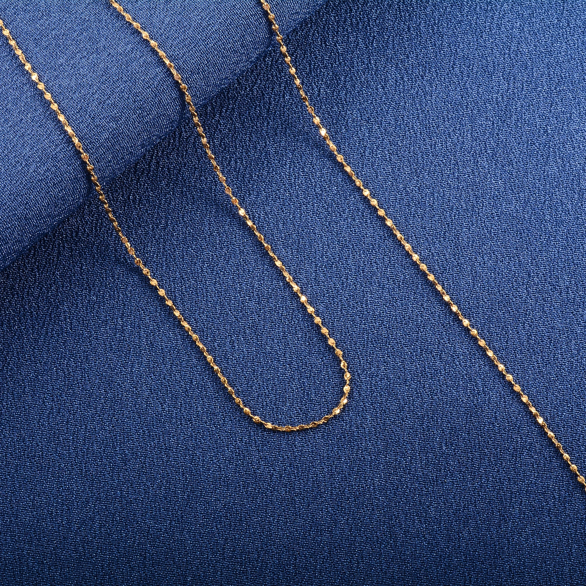 Dainty Women Necklace Glitter Cable Chain Stainless Steel Jewelry Accessories on Neck Collar for Ladies Choker DIY Gift