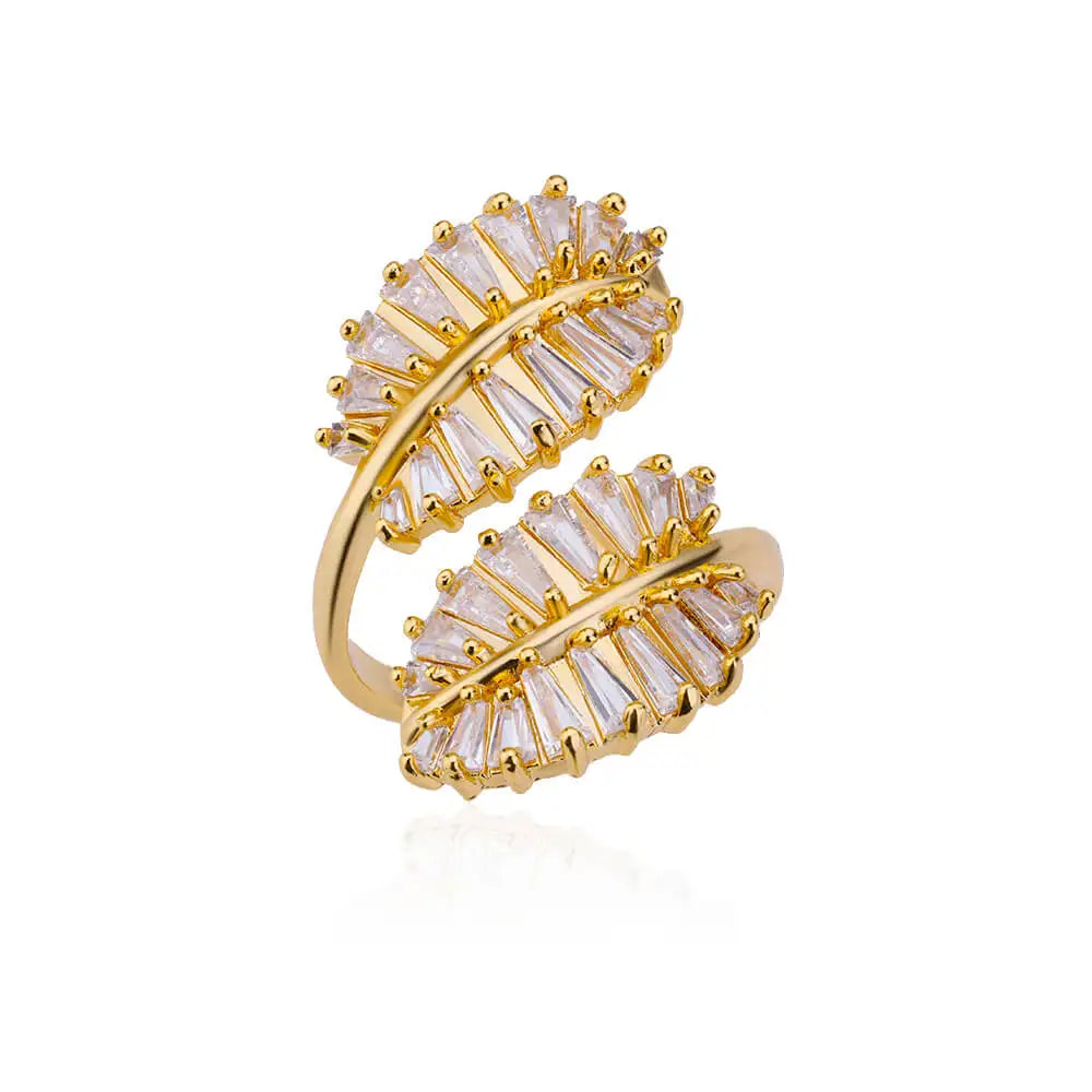 Luxuriöse Rosenblüten-Zirkon-Ringe für Frauen, goldfarben, Edelstahl, modischer Schmetterlingsring 2023, ästhetischer Hochzeitsschmuck, Geschenk