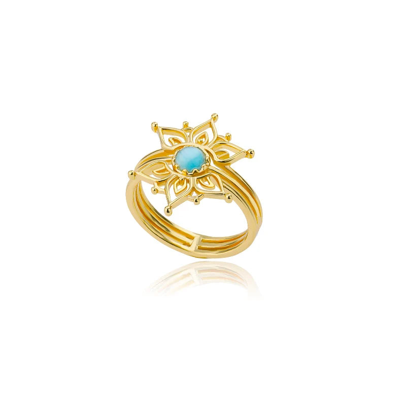 Filigrane Zirkon-Blumenringe für Damen Edelstahlring 2024 Neuer Trend Elegante luxuriöse ästhetische Schmuck-Anillos