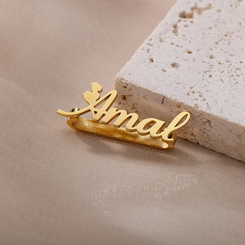 Edelstahl-Uhrenringschlaufe für Apple Watch, individueller Namens-Uhrenanhänger, Band-Charm mit dekorativem personalisiertem Buchstaben-Schmuck