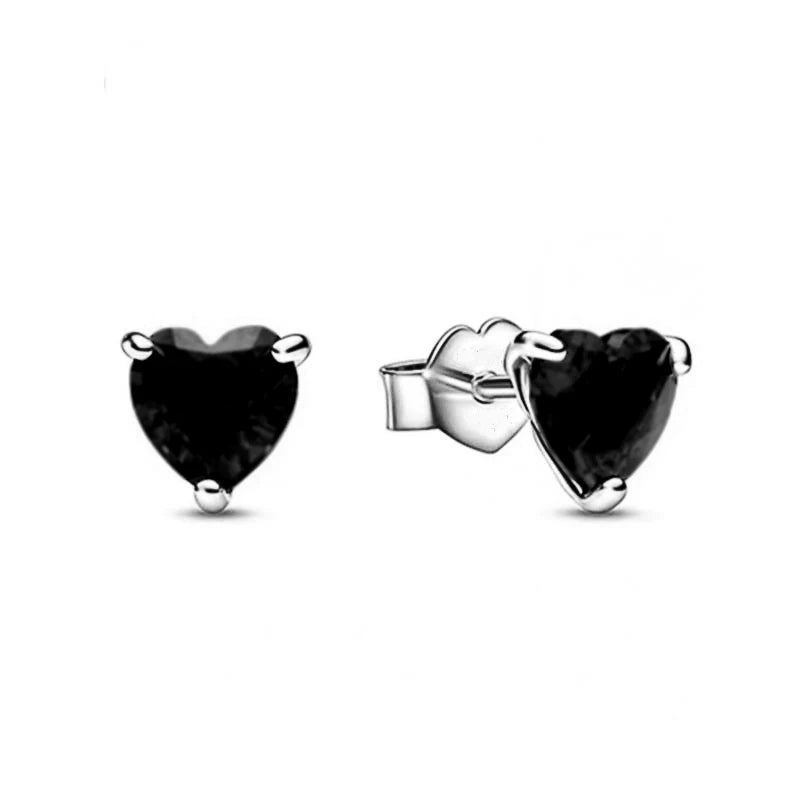 Weihnachtsgeschenk Bestseller 925er Silber blauer Stein Blumen Ohrstecker passend für Damen Festival Exquisiter Charm Schmuck Geschenke