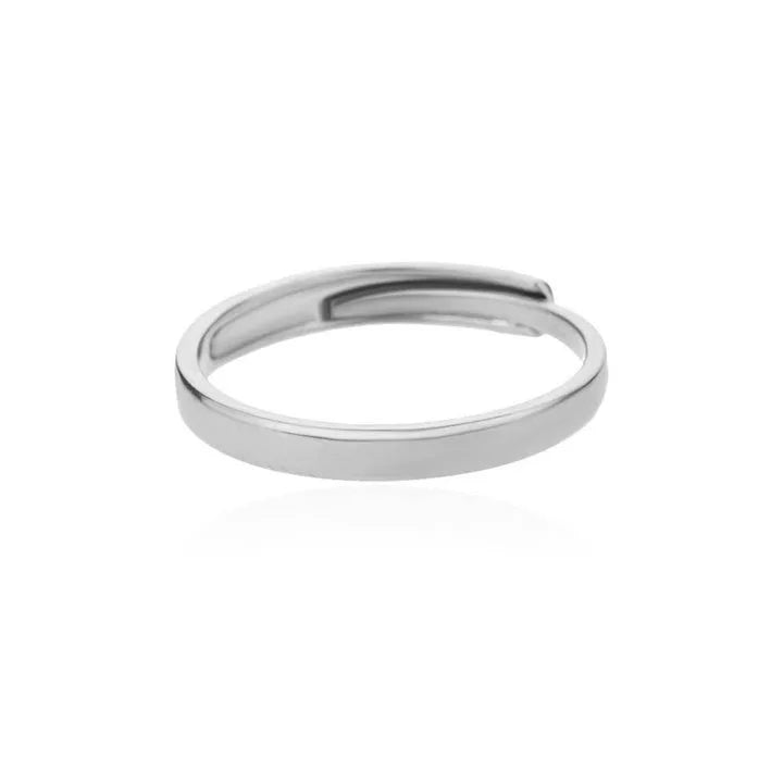 Minimalistische Edelstahlringe für Damen, goldfarben, verstellbare Fingerringe, modischer, wasserdichter Hochzeitsschmuck, Geschenk