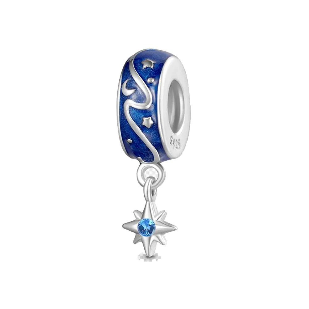 2026 925 Silber Blume, Schmetterling, Highland-Kuh, Motorrad-Anhänger passend für europäisches Original-Armband DIY Schmuck Exquisiter Schmuck