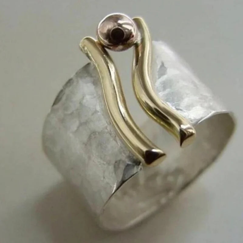 Geometrische Mode Gold Farbe Intarsien Bunte Zirkon Ringe für Frauen Party Accessoires Geschenke Kundenspezifischer Schmuck