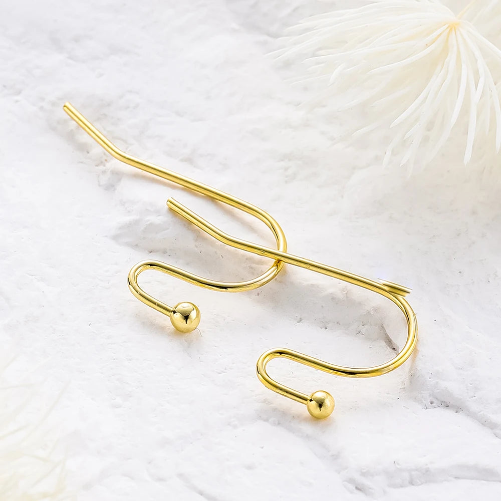 20 Stücke/Charge 6 Stile 14K 18K vergoldete Ohrringdrähte mit Ohrhaken Ohrringverschluss Zubehör für die DIY Schmuckherstellung