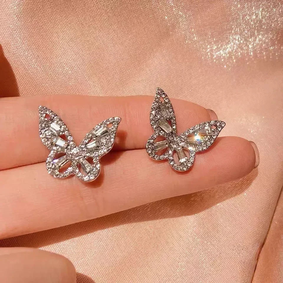 Französische High-End-Ohrringe aus braunem Kristall für Damen, modisch, luxuriös, personalisiert, Alltagsaccessoires, Abschlussballschmuck, Jubiläumsgeschenke
