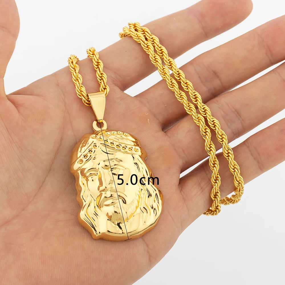 Colgante color oro Dubái, estilo hip hop, personalidad para hombres y mujeres, joyería minimalista, joyería para fiestas, regalos de cumpleaños.