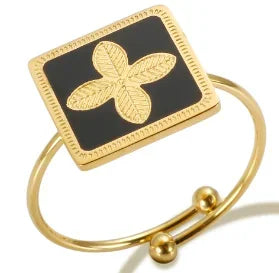 Wasserdichter, hohler Edelstahl-Fingerring der Spitzenklasse, trendig für Frauen, personalisierter Schmuck Großhandel