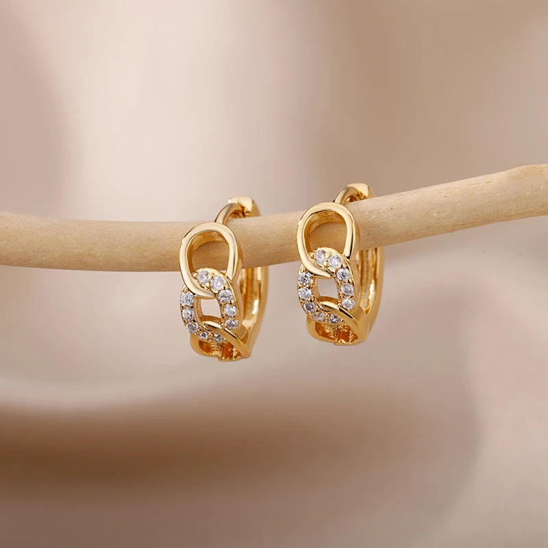 Zirkon Evil Eye Ohrringe für Frauen Edelstahl Goldfarben Pendientes Piercing Ohrring Goth 2024 Neu im Schmuck aretes mujer