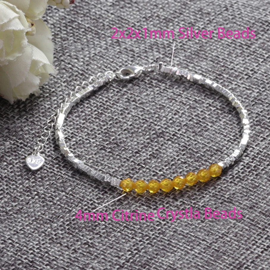925er Sterlingsilber Sternperlen Armband für Frauen Fragmentiertes Silber Süß Romantisch Vielseitig Trend Schmuck Geschenke Dropshipping