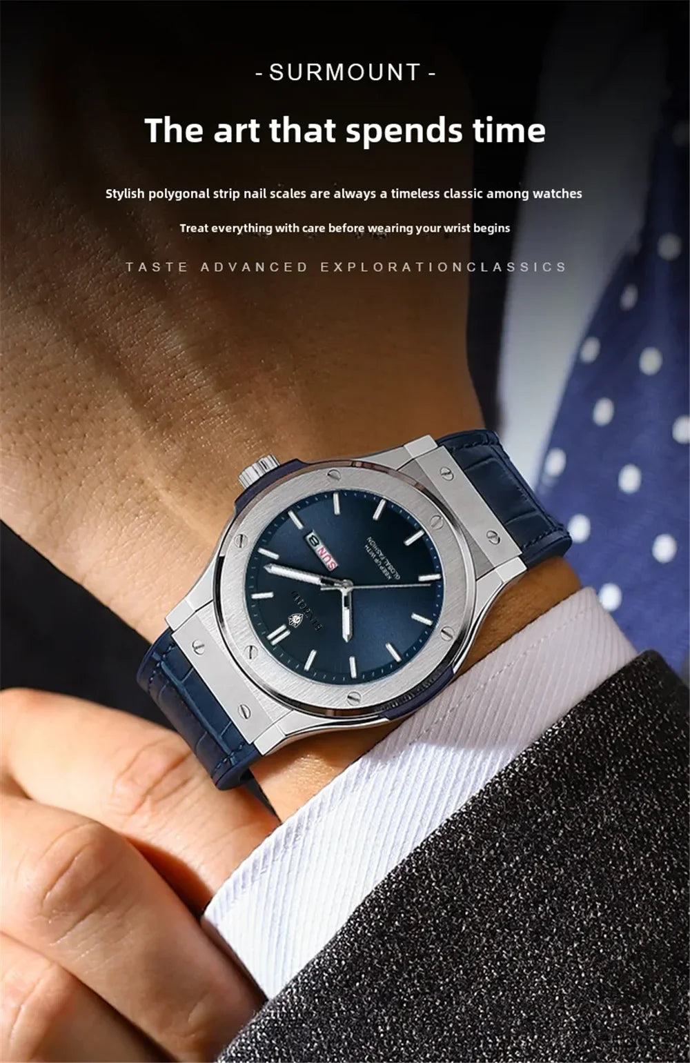 Relojes de Pulsera de Cuarzo de Moda Nuevos Regalos Relojes Automáticos de Cuero Deportivos para Hombre Reloj Automático de Lujo para Hombre Reloj Digital