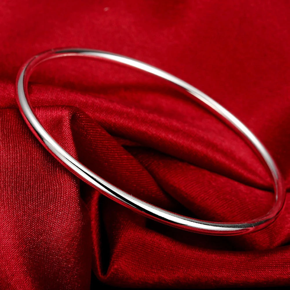 Großhandel Feine 925 Sterlingsilber Armreifen Armband Charms Herz Offen für Frauen Damen Schmuck Anpassung Manschette Hochzeitsgeschenk
