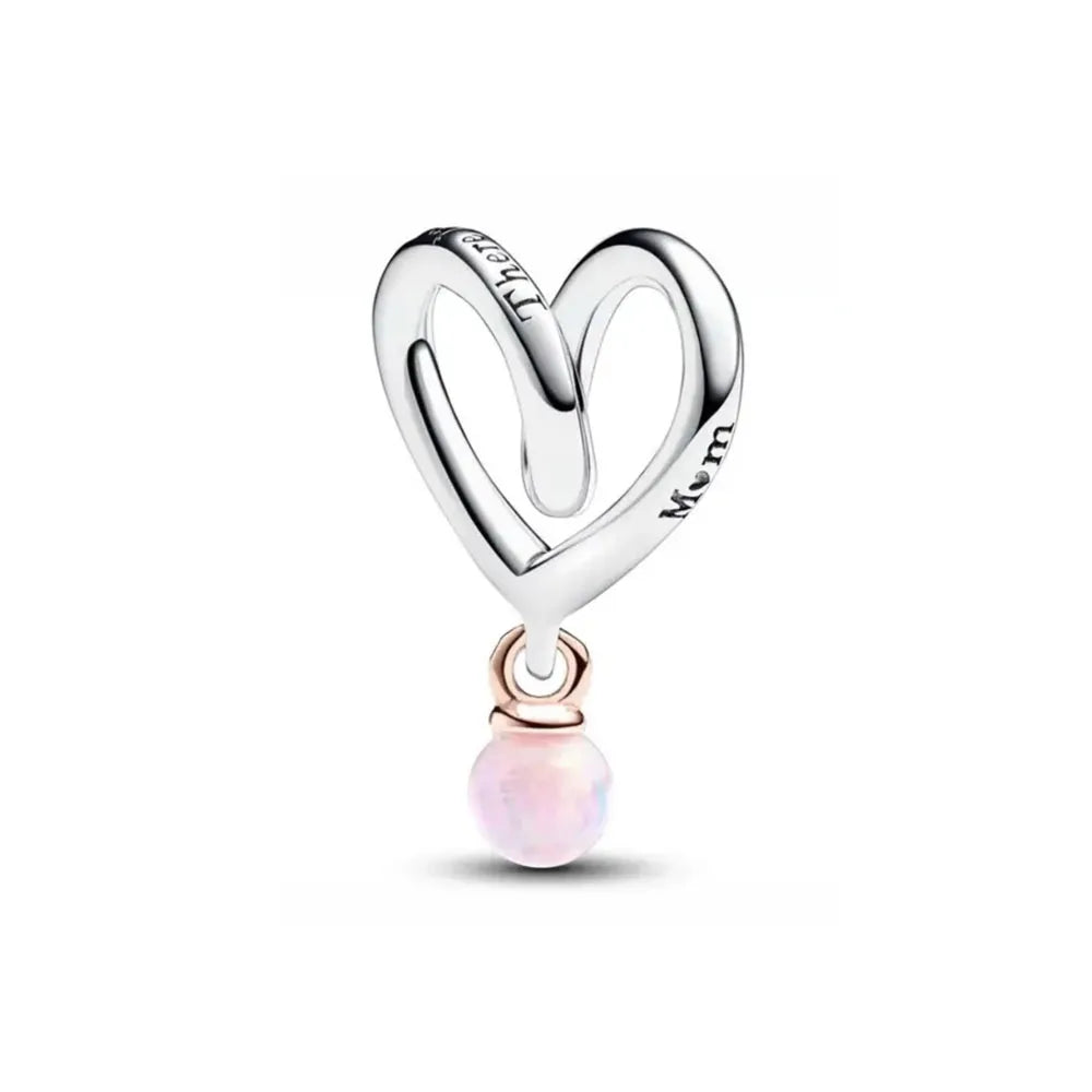 Heiß verkaufter Weihnachts-Weihnachtsmann 925er Silber Charm Bead passend für europäische Armband-Armreifen Damenhalskette Schmuck