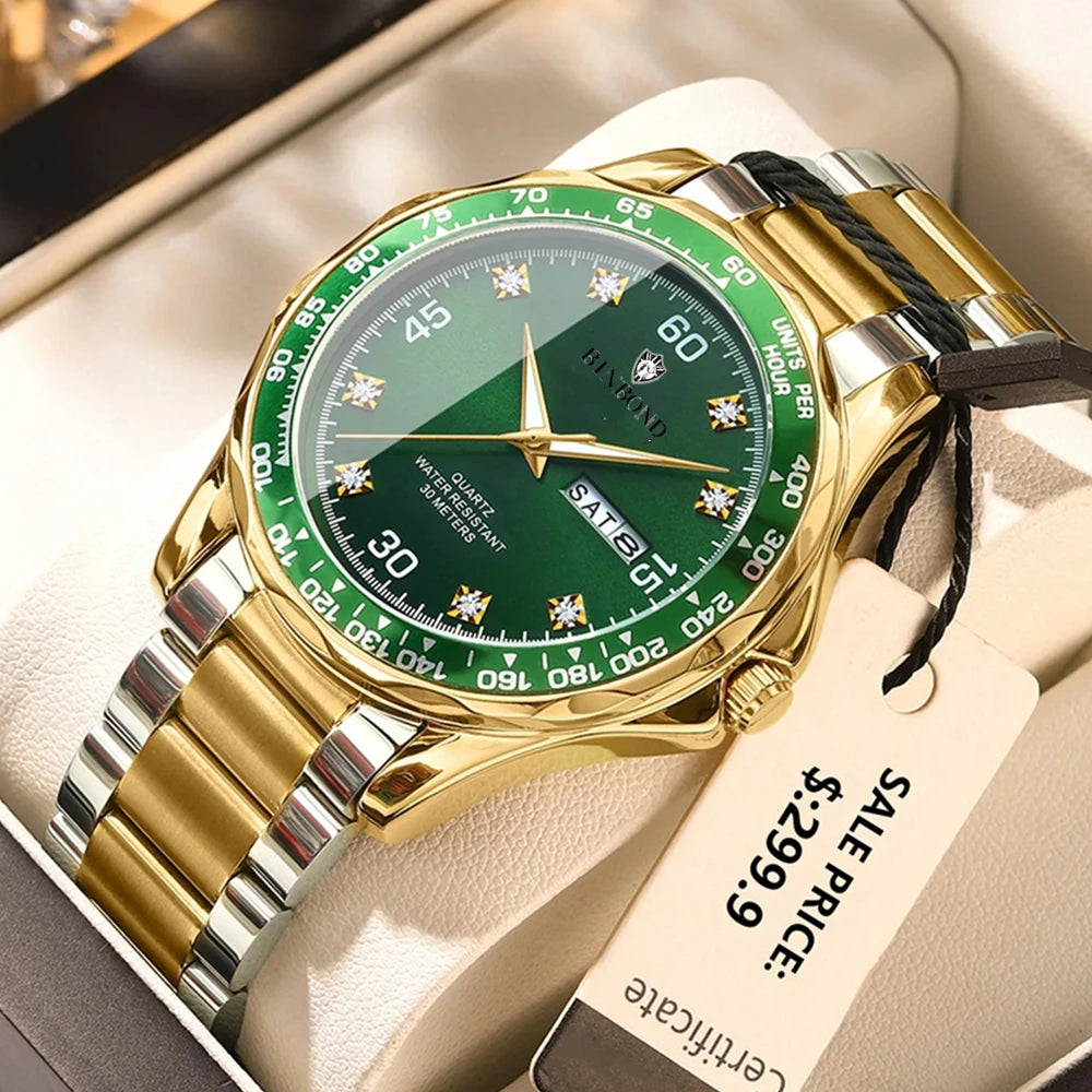 Nuevos relojes de pulsera de cuarzo de lujo de diseñador Reloj de diamante para hombre Regalos Relojes automáticos para hombre Reloj deportivo digital para hombre